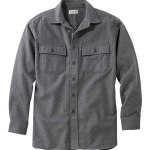 Gray Button-Up Shirt